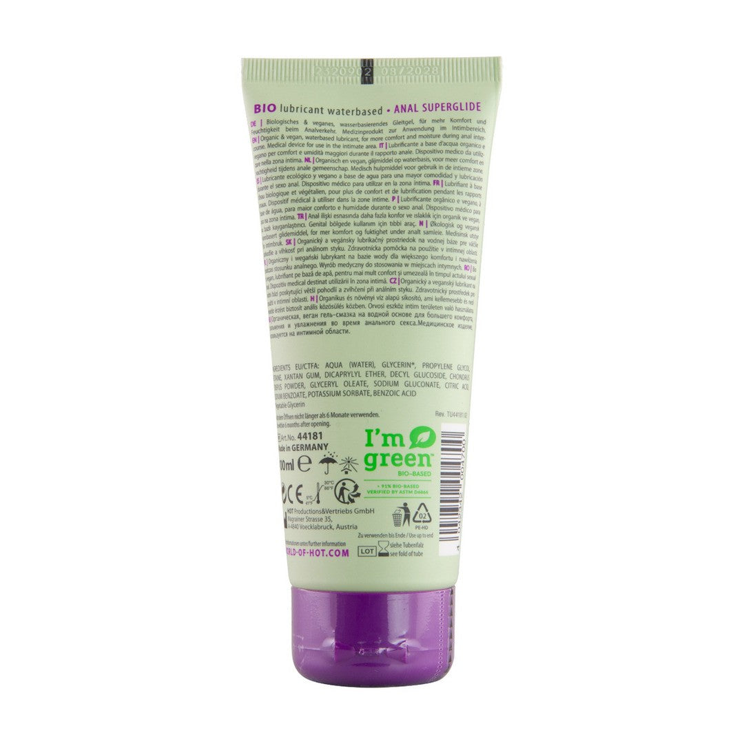 LUBRICANTE SUPERGLIDE ANAL HOT? BIO 100ML