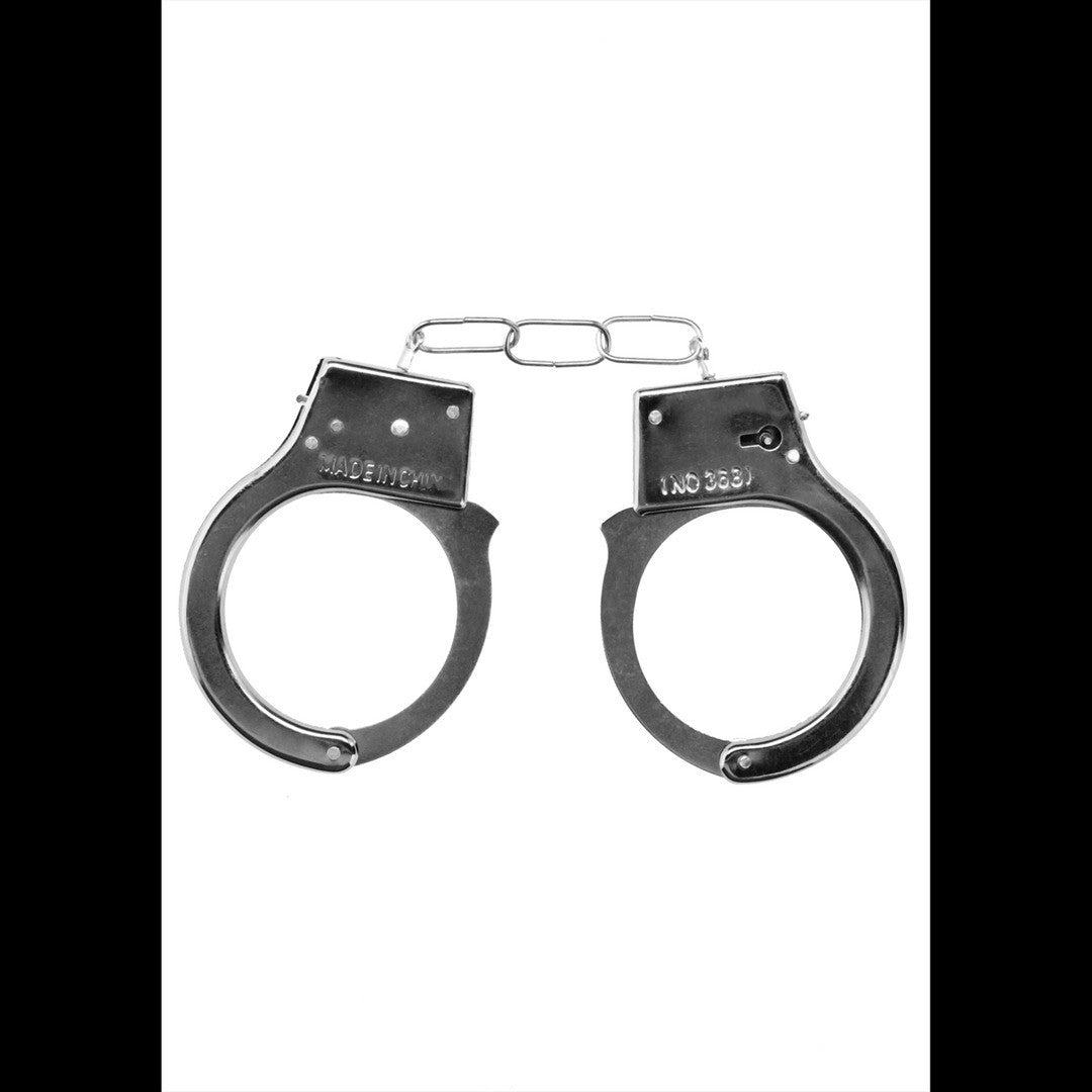 ESPOSAS EN METAL BEGINNER'S HANDCUFFS PLATEADAS