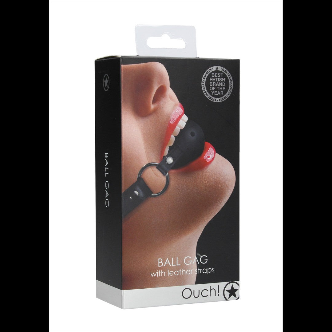 MORDAZA OUCH! BALL GAG NEGRA
