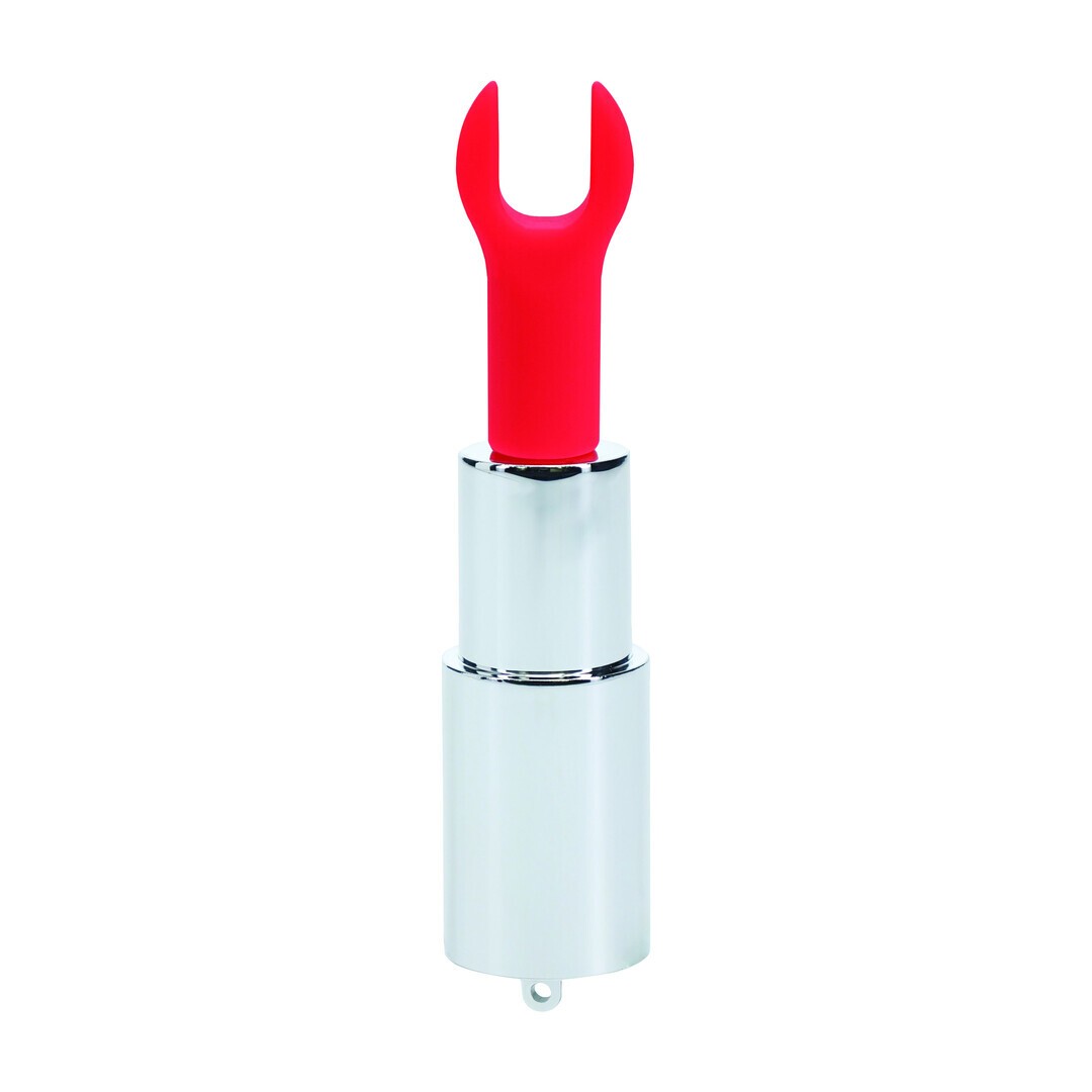 VIBRADOR CON 4 ACCESORIOS TIFFANY LIPSTICK AZUL LOVELINE
