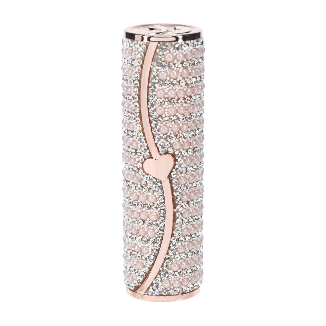 VIBRADOR CON 4 ACCESORIOS CANDY LIPSTICK ROSA LOVELINE