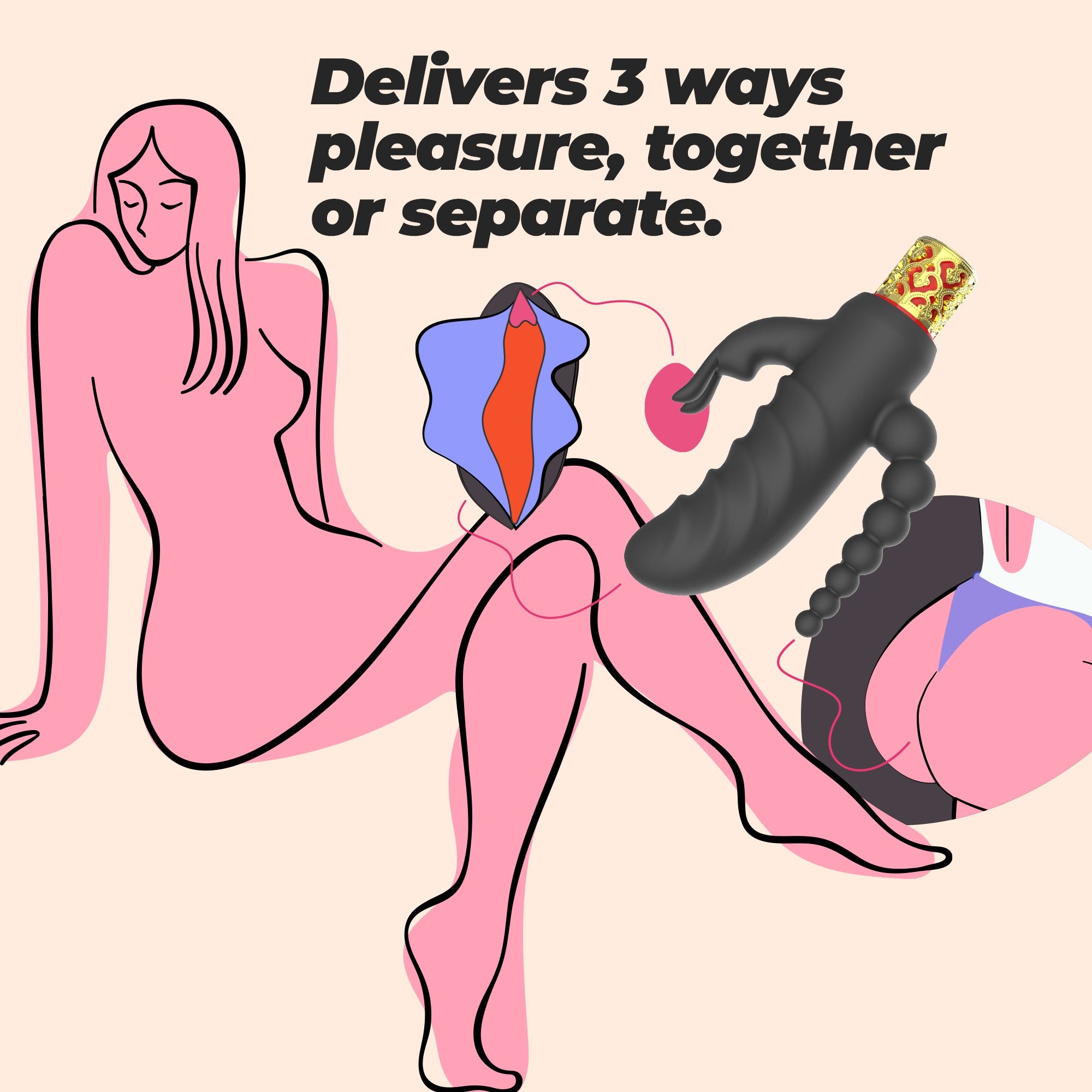 ROMANOV VIBRADOR CLÁSICO CON FUNDA DE SILICONA EXTRAÍBLE CRUSHIOUS