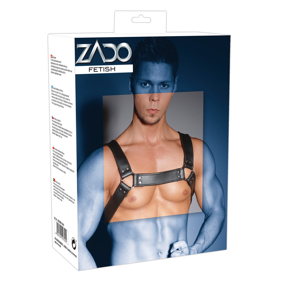 Leather Chest Harness Zado - Arnés de Cuero para Hombre