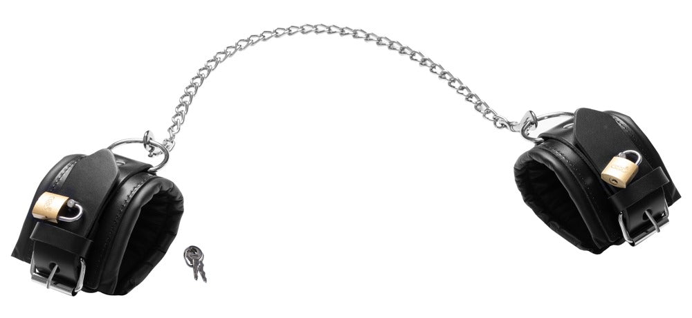Leather Ankle Cuffs ZADO - Esposas de Tobillo Bondage Profesional