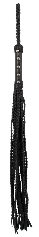 Leather Flogger Cat O'Nine Zado - Fusta de 9 Colas en Cuero Genuino