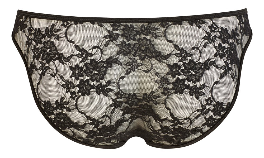 Slip de Encaje Svenjoyment XL - Diseño Sensual en Negro