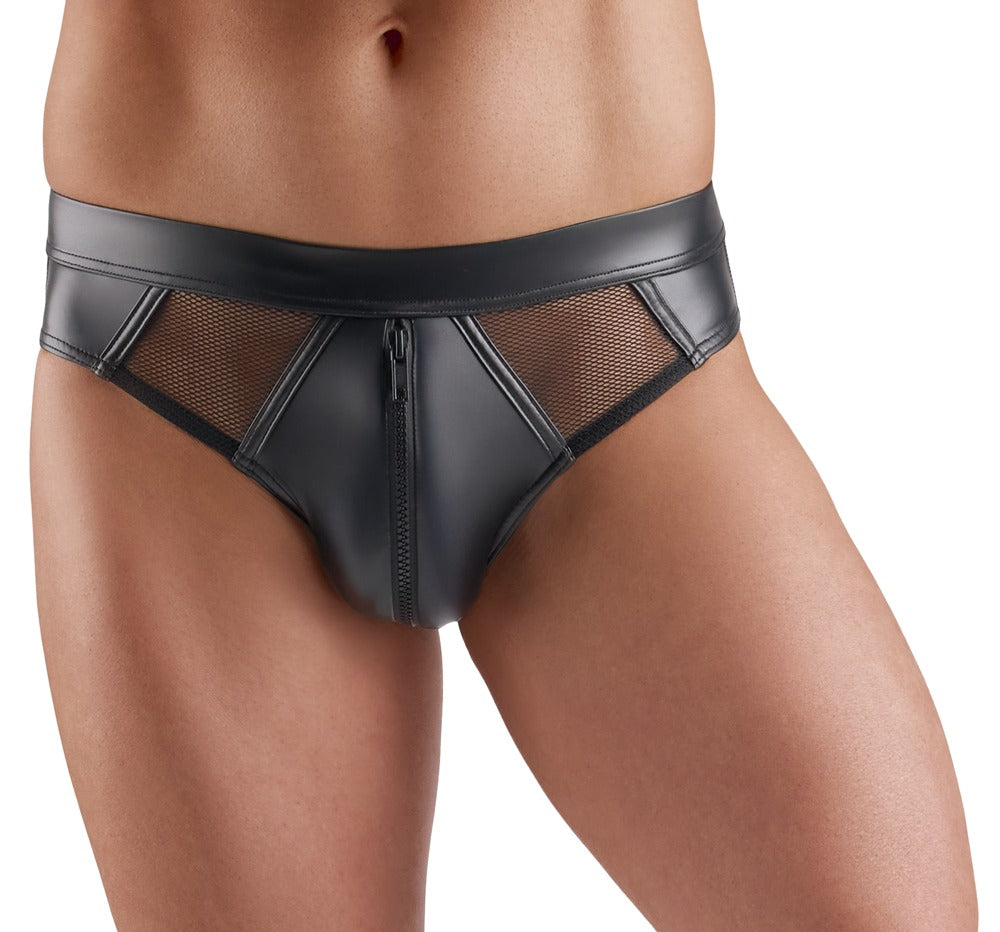 M. Briefs 3XL Svenjoyment - Calzoncillos Negros con Efecto Mojado