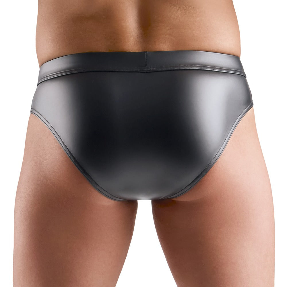 M. Briefs 3XL Svenjoyment - Calzoncillos Negros con Efecto Mojado