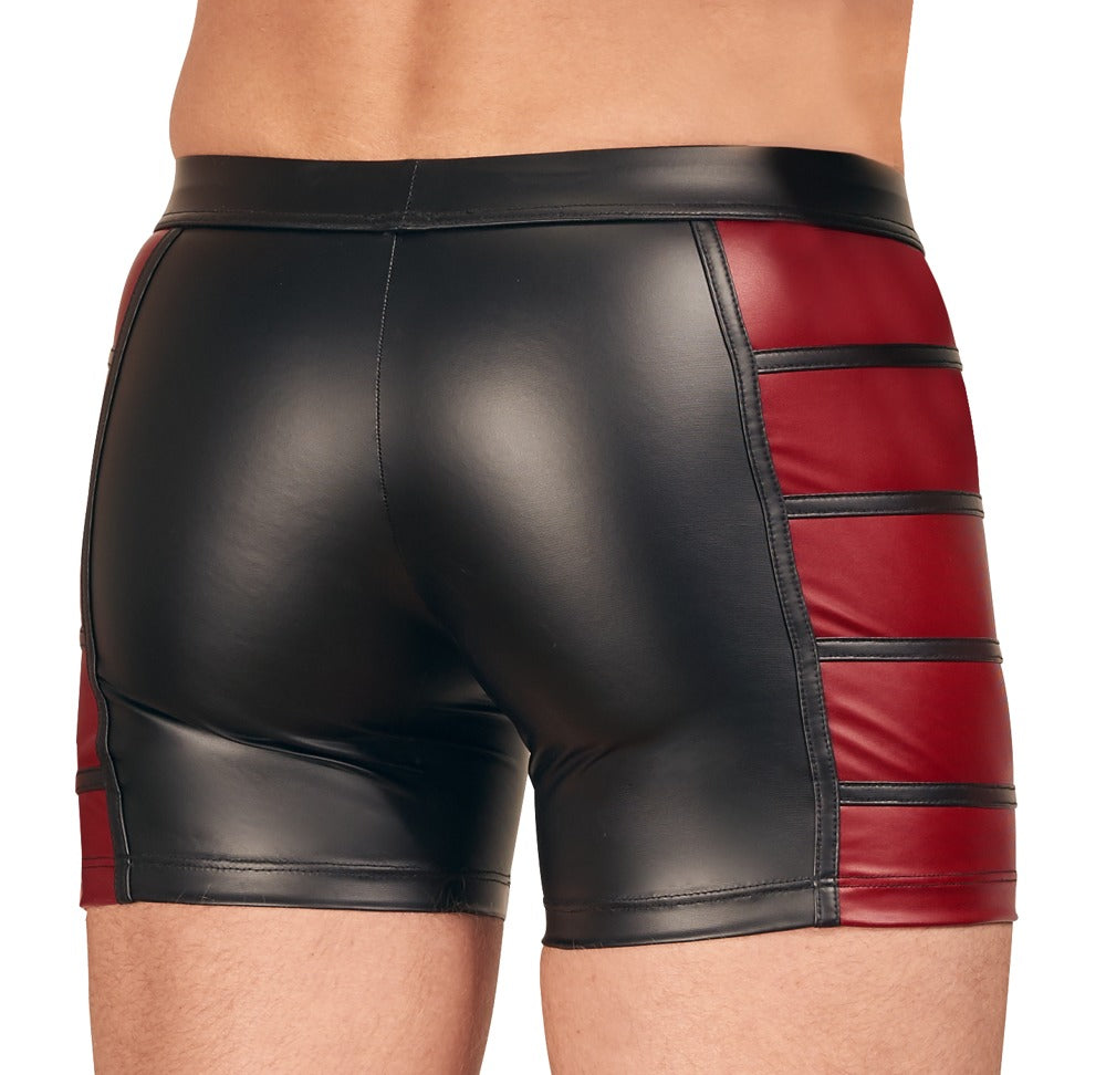 Pantalones NEK negros y rojos talla XL - Diseño moderno con cremallera