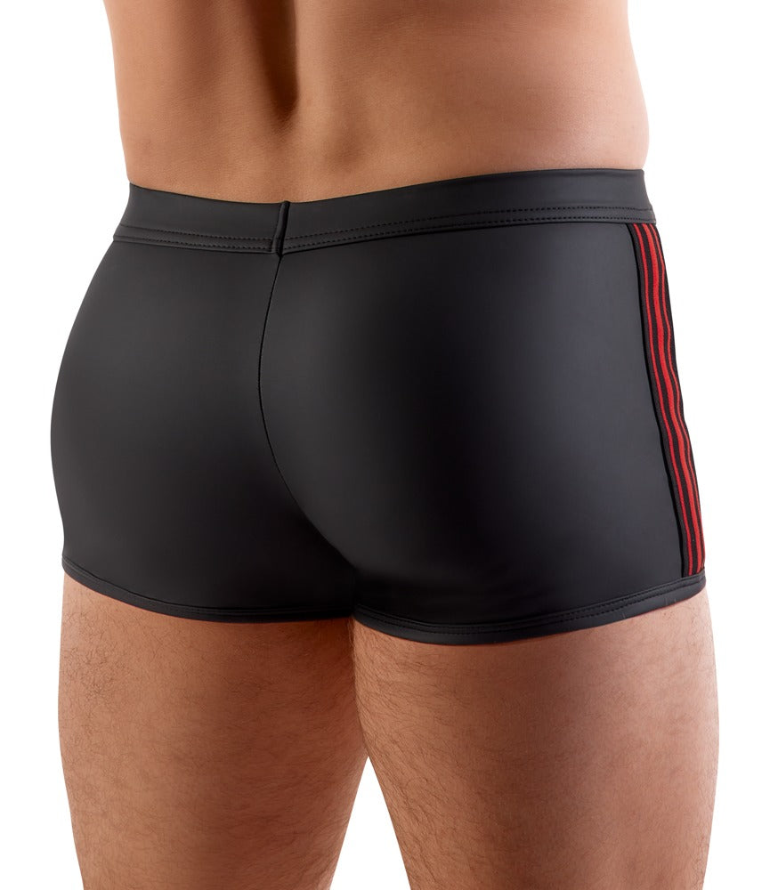 Boxer Svenjoyment M con Anillo Intercambiable Negro y Rojo