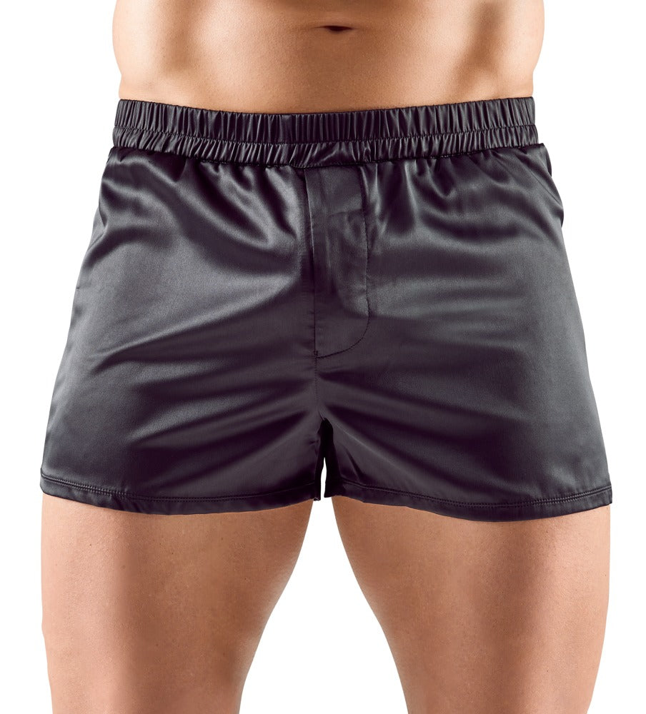 Boxers Svenjoyment 2XL - Satén Elástico Negro