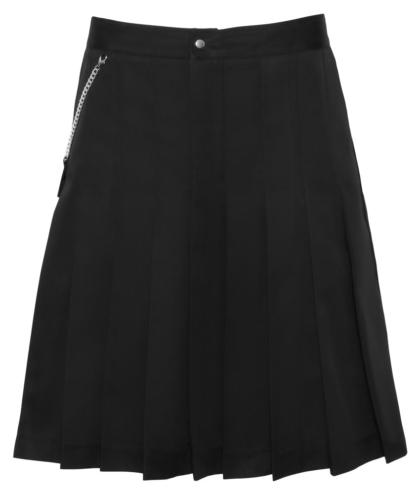 Kilt Negro Svenjoyment Talla 2XL - Estilo Masculino