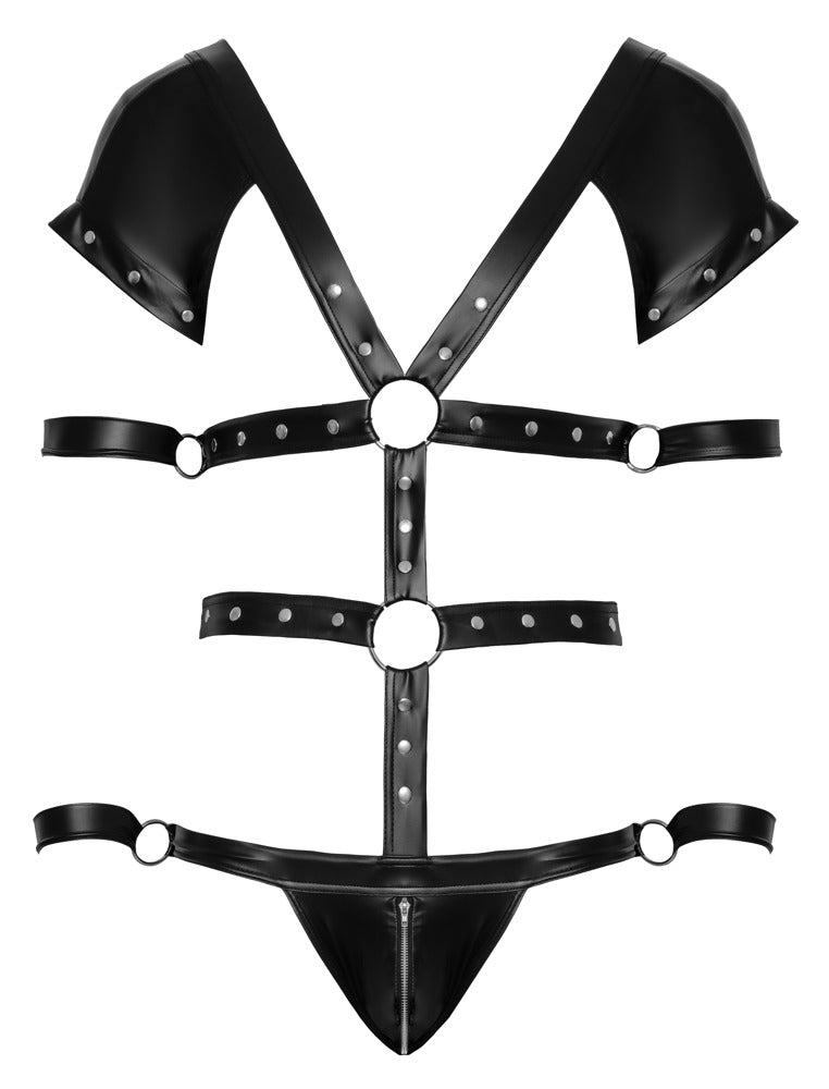 Men's Harness Body M Negro - Svenjoyment Bondage