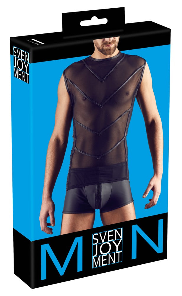 Camiseta Svenjoyment Men's Shirt S - Brillo Mate con Powernet