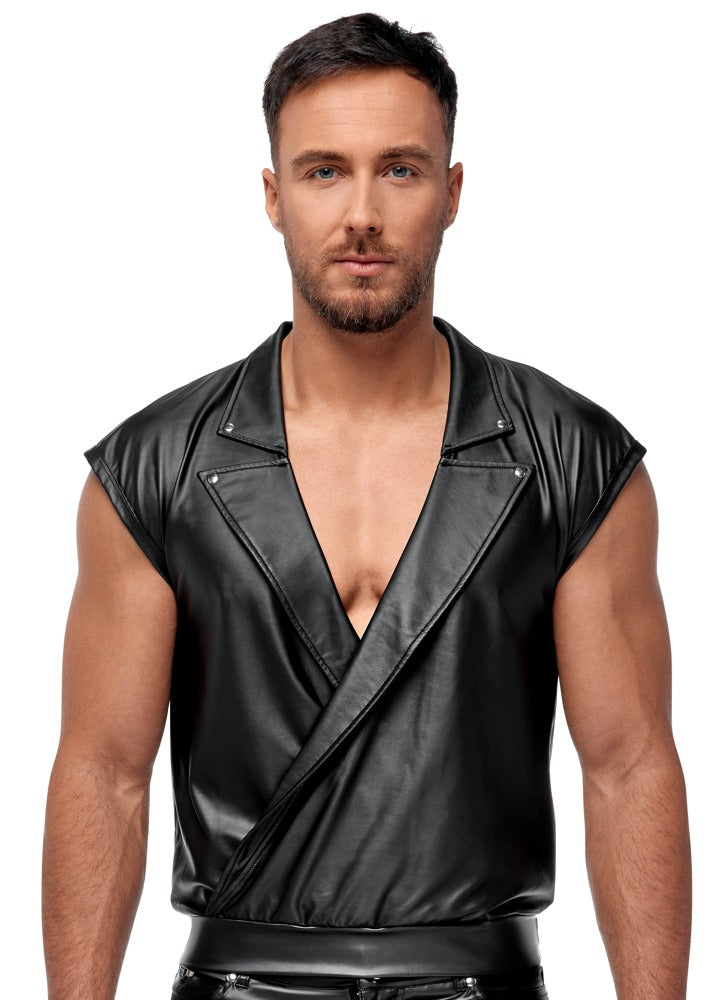 Camiseta Biker Negra Mate NEK - Corte Holgado Confort