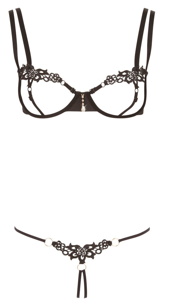 Bra Set Minimalistic M Cottelli Lingerie - Sujetador y Tanga