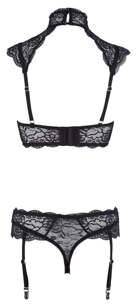 Bra Set Lace 80B/M Cottelli Lingerie - Sujetador y Correa de Encaje