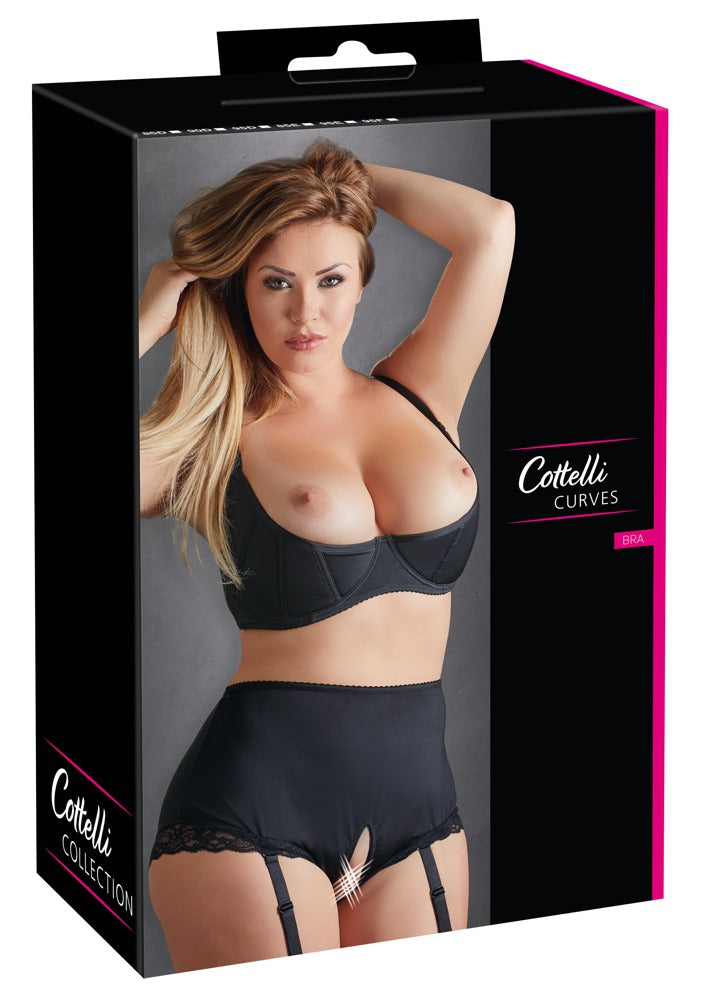 Shelf Bra 90D Cottelli Curves - Sujetador Push-Up Tallas Grandes