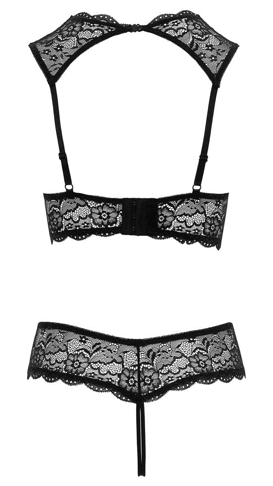 Shelf Bra Set 85B/L Cottelli Lingerie - Conjunto Encaje