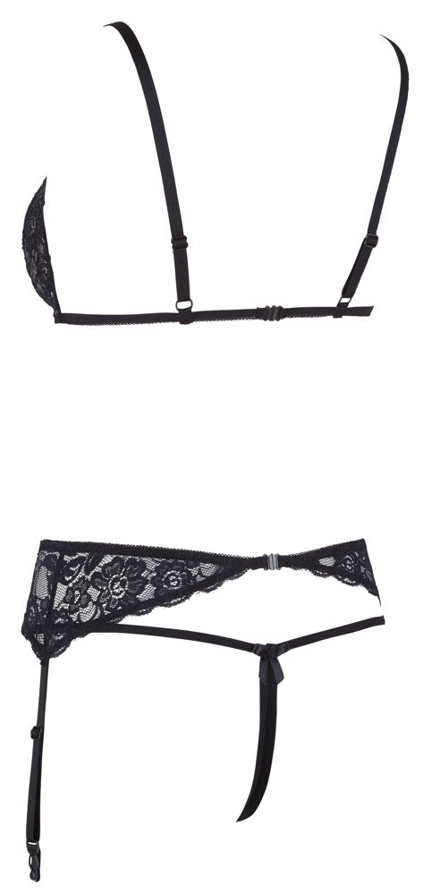 Lace Suspender Set L - Conjunto de Liguero Cottelli Lingerie