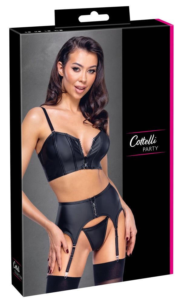 Top Set Rhinestone Zip XL - Cottelli PARTY