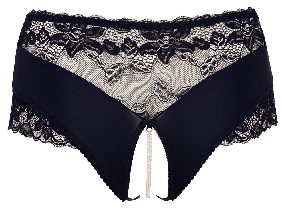 Pearl Briefs Black 4XL - Bragas Cottelli Curves Talla Grande