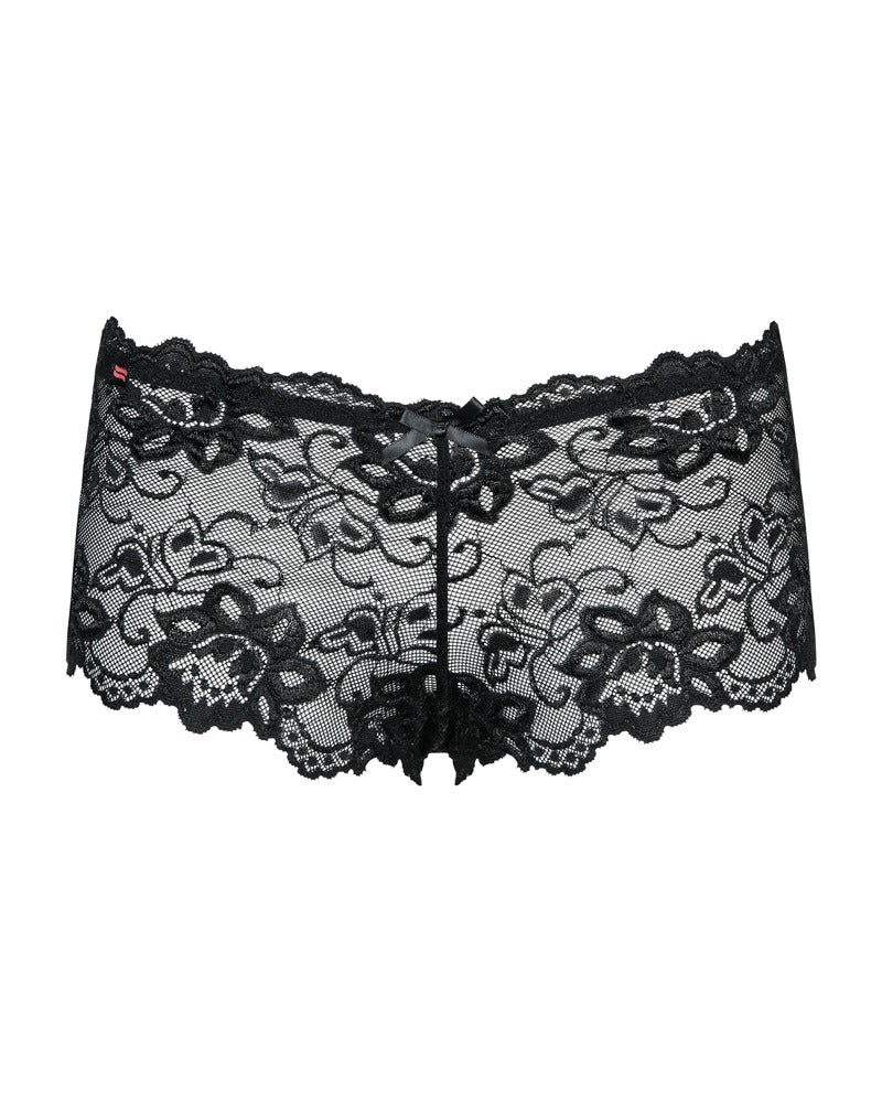 OBS Shorts 2XL/3XL - Braguitas de Encaje Elástico Obsessive