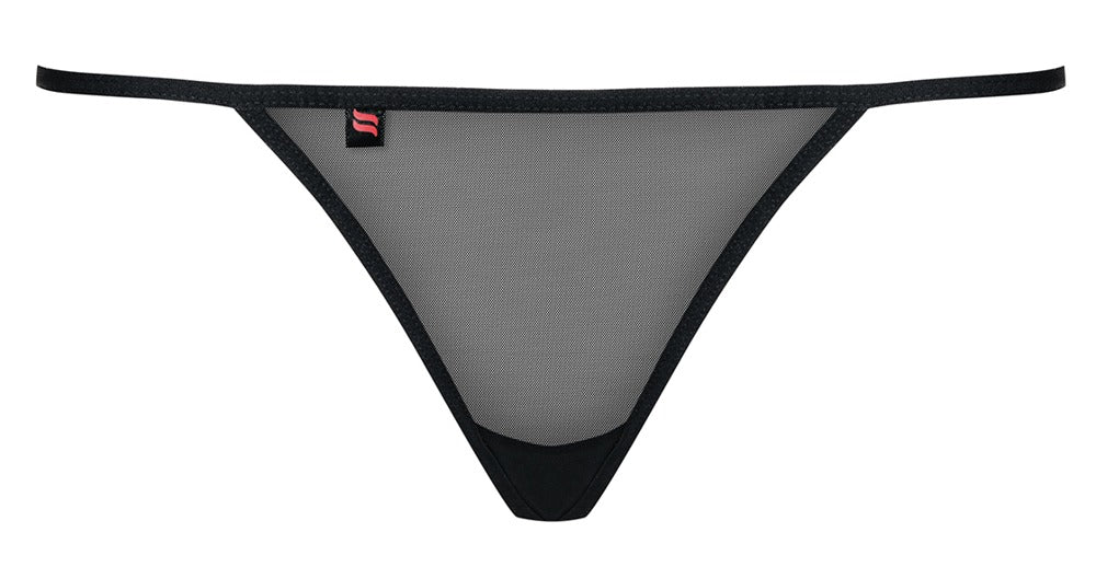 Obsessive String L/XL - Tanga Luiza con Bordado Elaborado