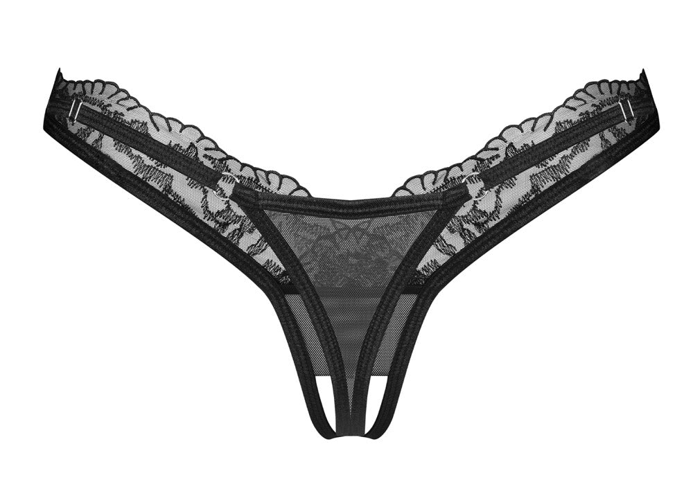 OBS Thong Open L/XL - Tanga Transparente Obsessive