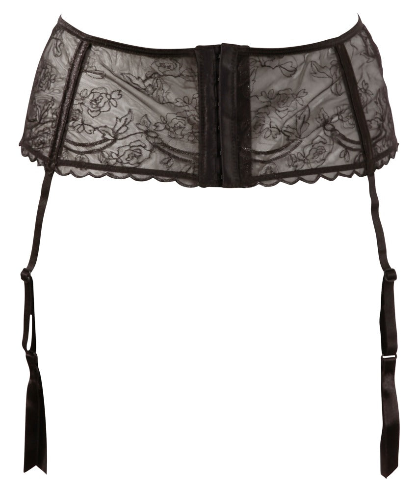 Suspender Belt Black L - Cottelli Lingerie
