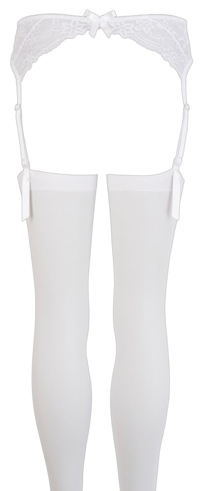 Suspender Belt Blanco M/L - No:Xqse