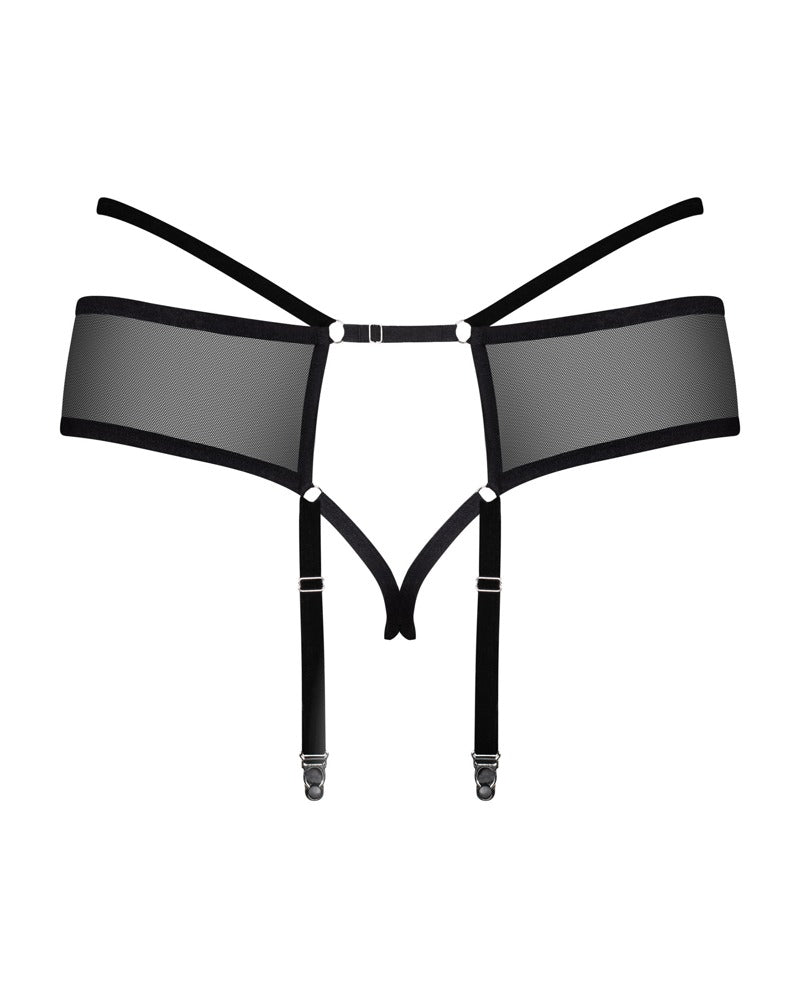 OBS Garter Belt 4XL/5XL - Liguero Abierto de Obsessive