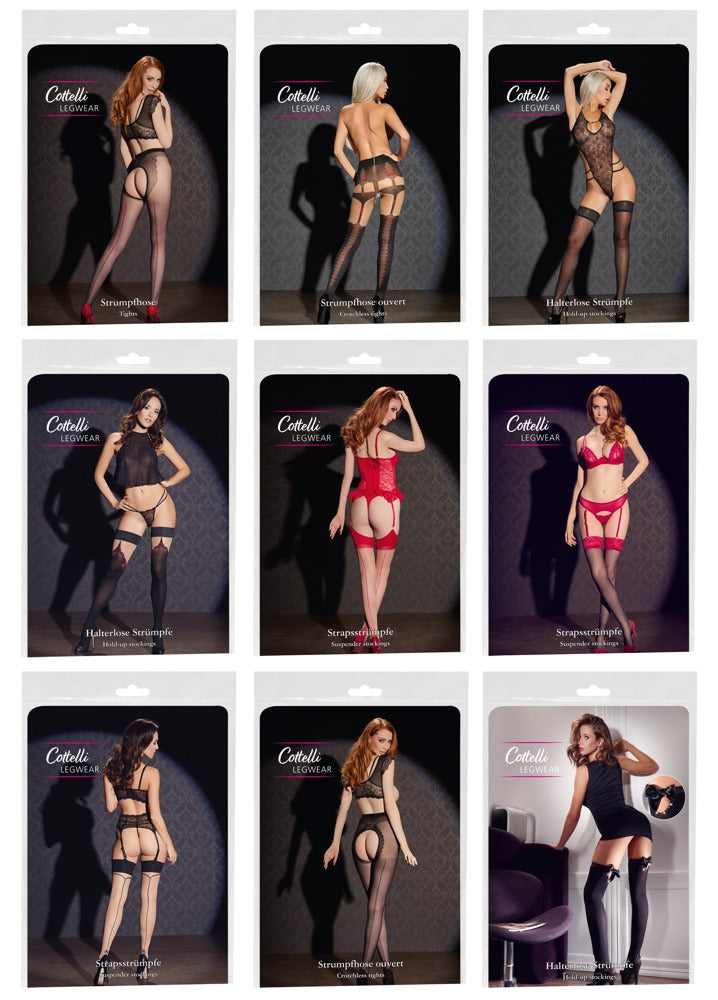 Bundle Stockings Cottelli Legwear - 9 Pares Medias y Leotardos