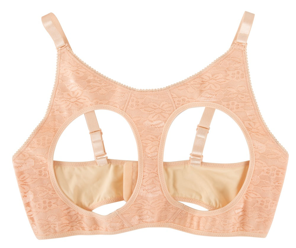Sujetador con Pechos de Silicona Insertable Cottelli Accessoires