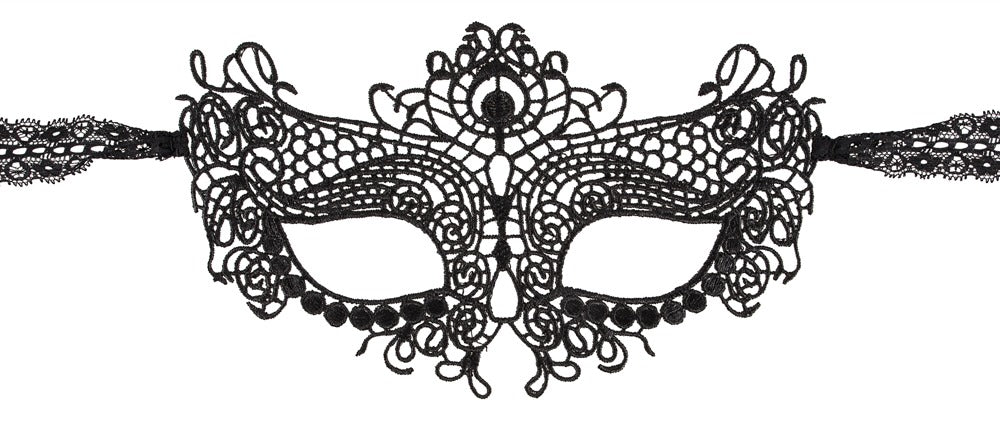 Máscara Bordada Cottelli Accessoires - Encaje Filigrana