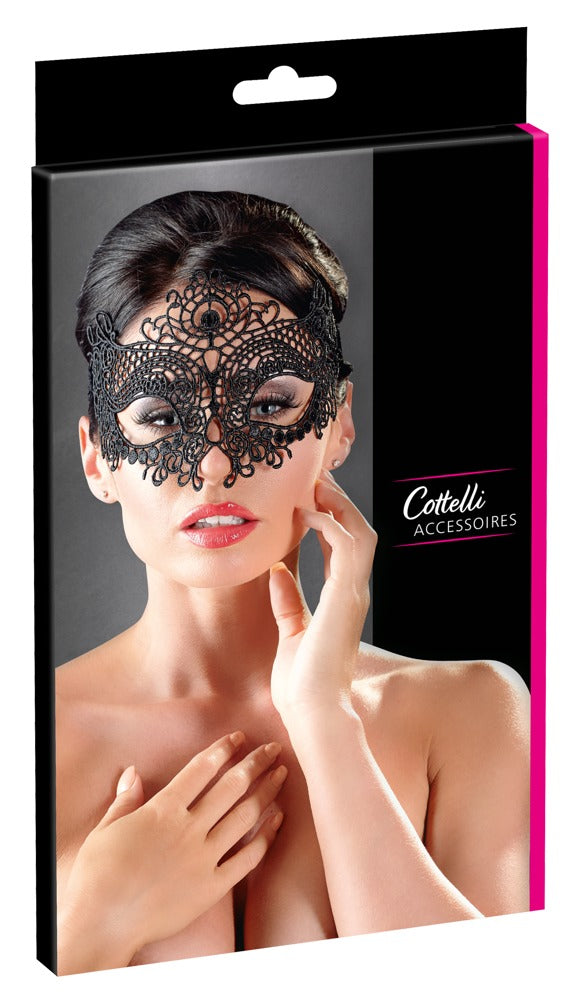 Máscara Bordada Cottelli Accessoires - Encaje Filigrana