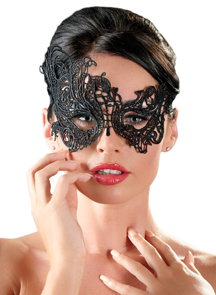 Mask Embroidery Cottelli Accessoires - Antifaz de Encaje Bordado