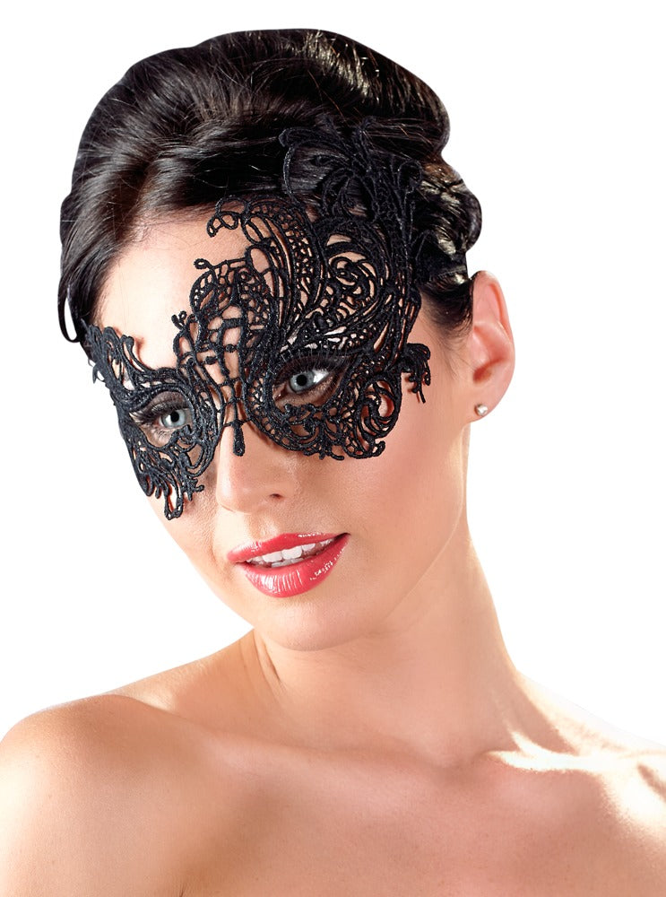 Mask Embroidery Cottelli Accessoires - Antifaz de Encaje Bordado