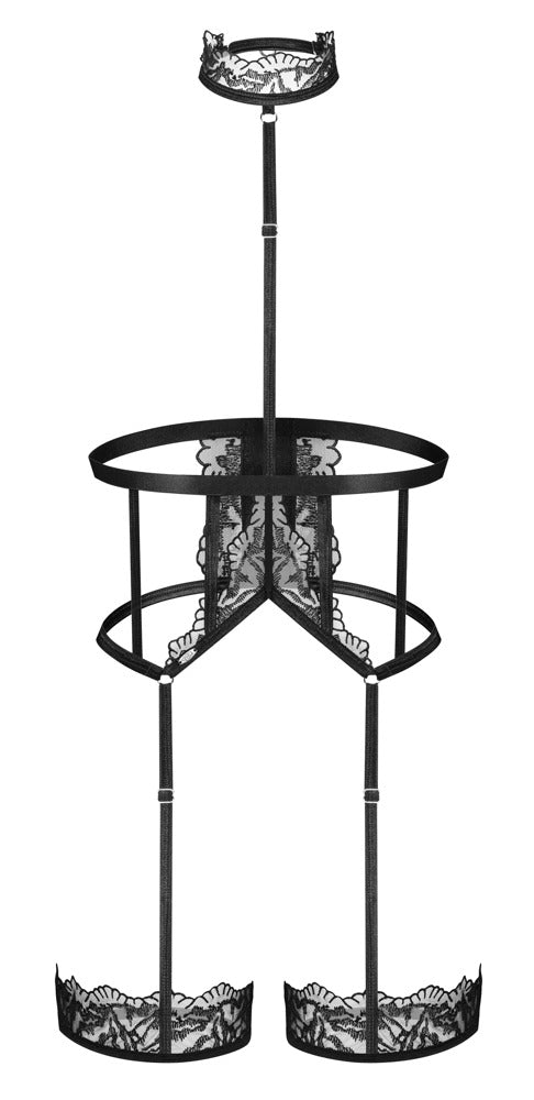 Arnés Hersis L/XL Negro - Obsessive