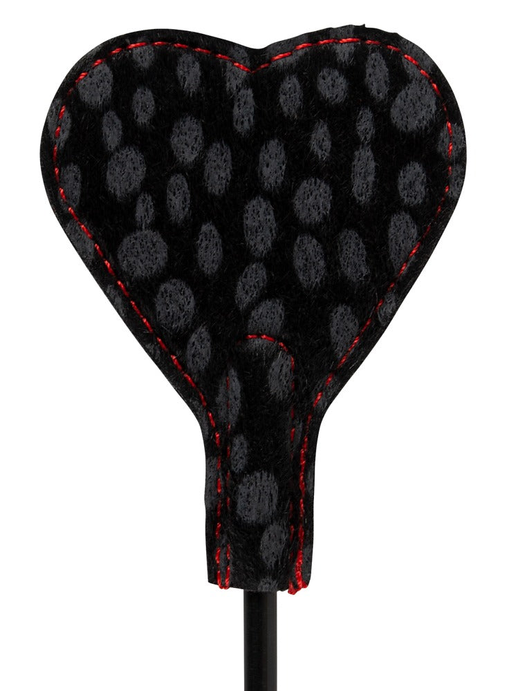 Heart Mini Crop Bad Kitty - Fusta Pequeña Bicolor