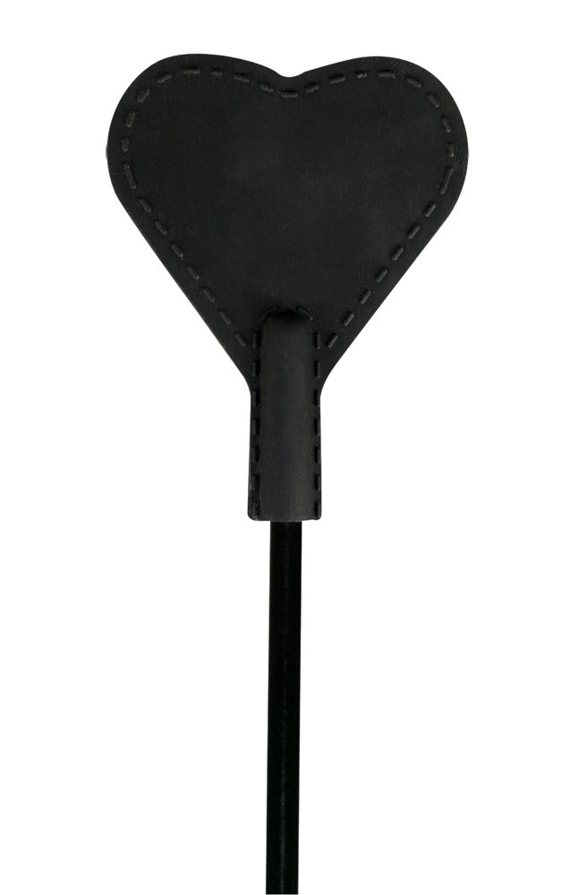 Crop with Heart Black - Fusta de Silicona Bad Kitty