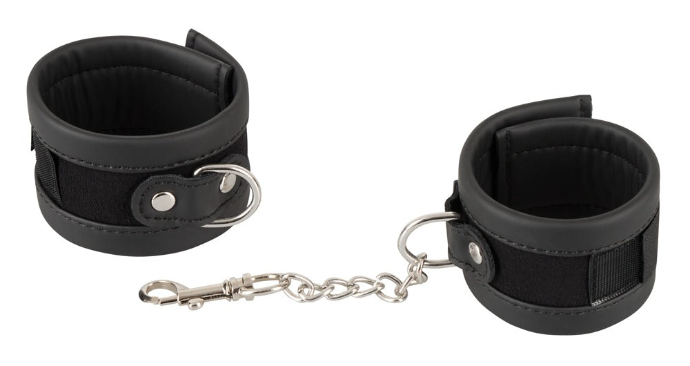 Esposas Vegan Fetish - Cierre Velcro y Cadena Desmontable