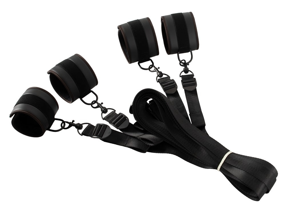 Bed Restraint Vegan - Set de Sujeción para Cama Bondage