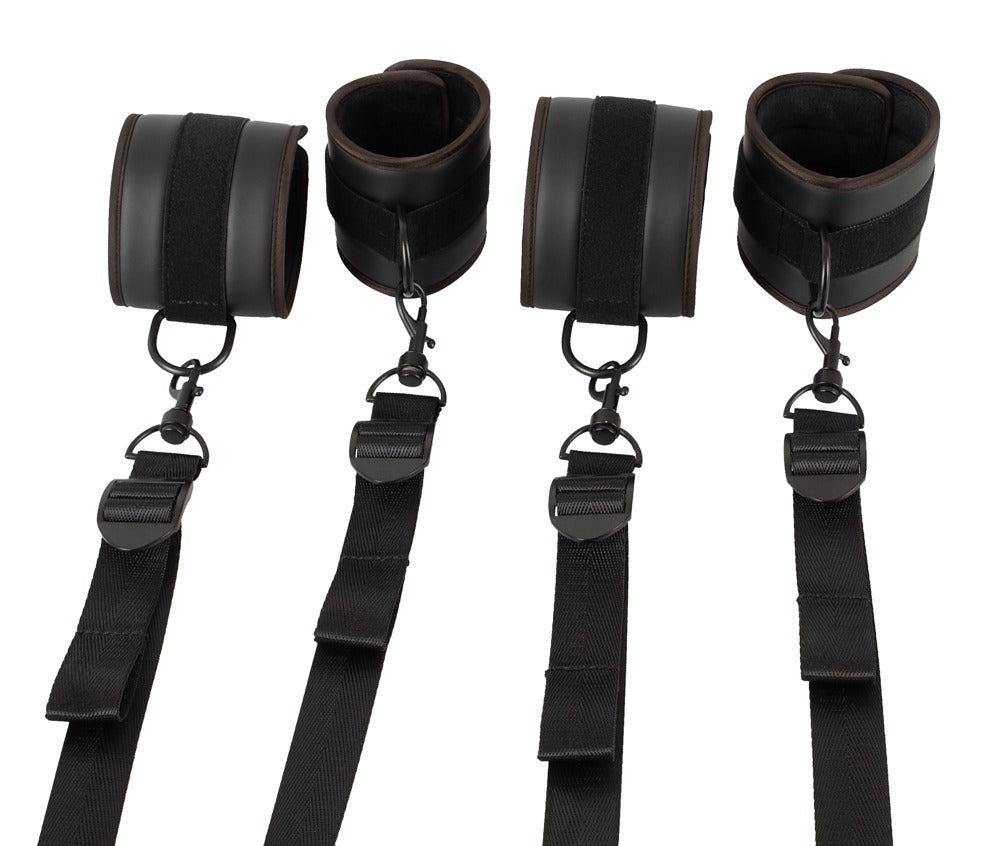 Bed Restraint Vegan - Set de Sujeción para Cama Bondage