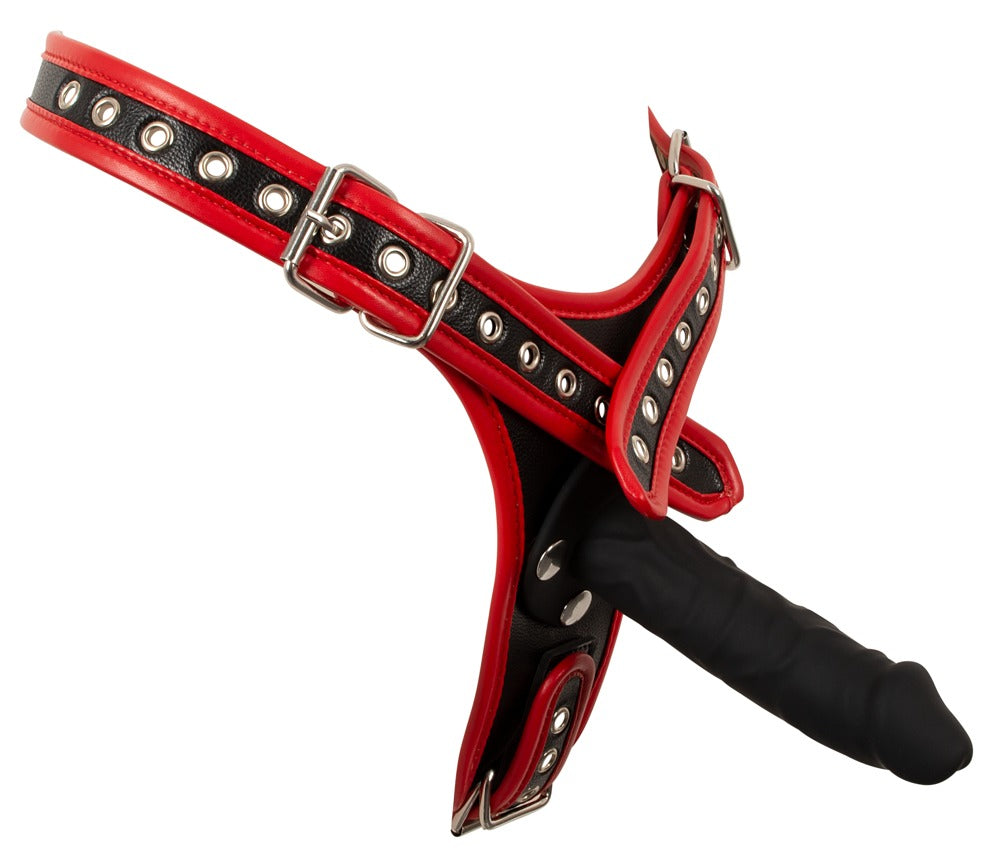 Bad Kitty Arnés Strap-On L/XL con 3 Consoladores de Silicona