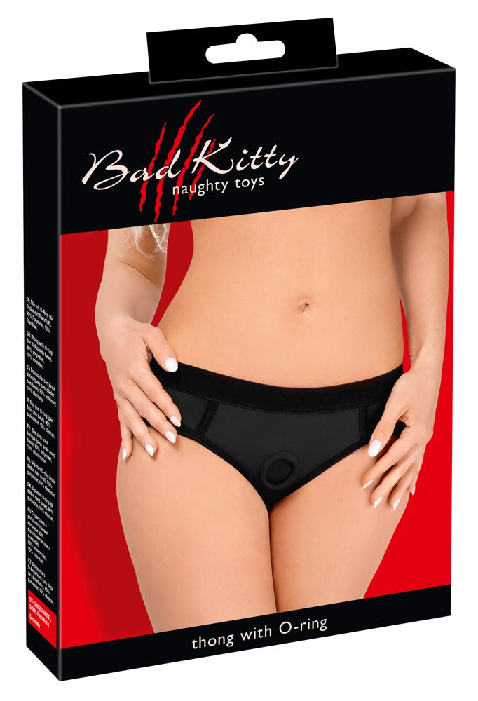Bad Kitty Braguitas Strap-On 2XL Microfibre Negro