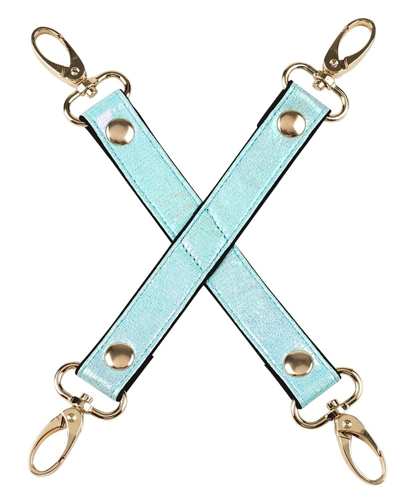 Set Bondage Liebe Seele LS Vivid Sky - 8 Piezas Azul Nacarado