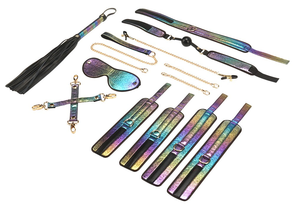 LS Vivid Rainbow - Set de Bondage 8 Piezas Liebe Seele