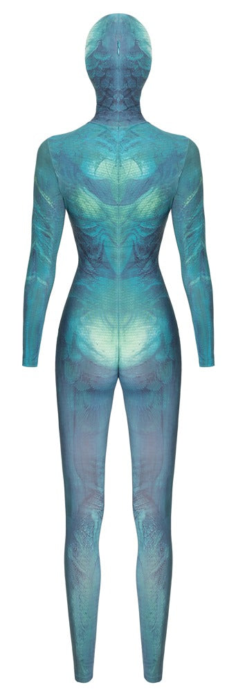 Beasty Cocks Jumpsuit Verde Reptil - Mono Fantasía L/XL