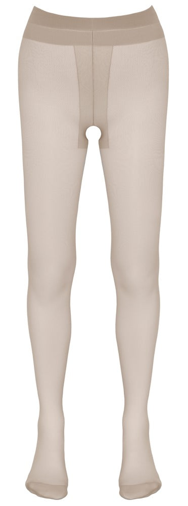 Medias Crotchless Cottelli Legwear Skin XL - Brillo Satén
